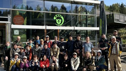 Japan Summerschool zu Besuch im Nationalpark